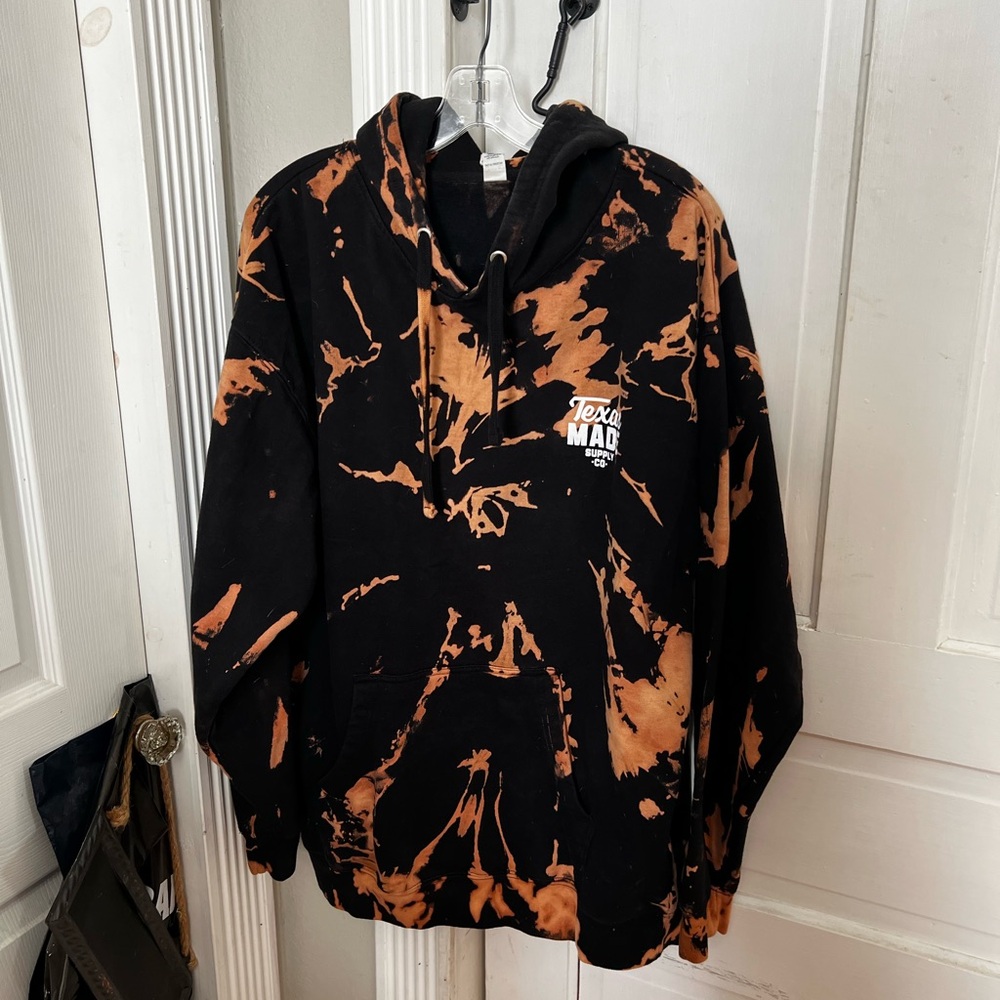 Texas Made bleached hoodie